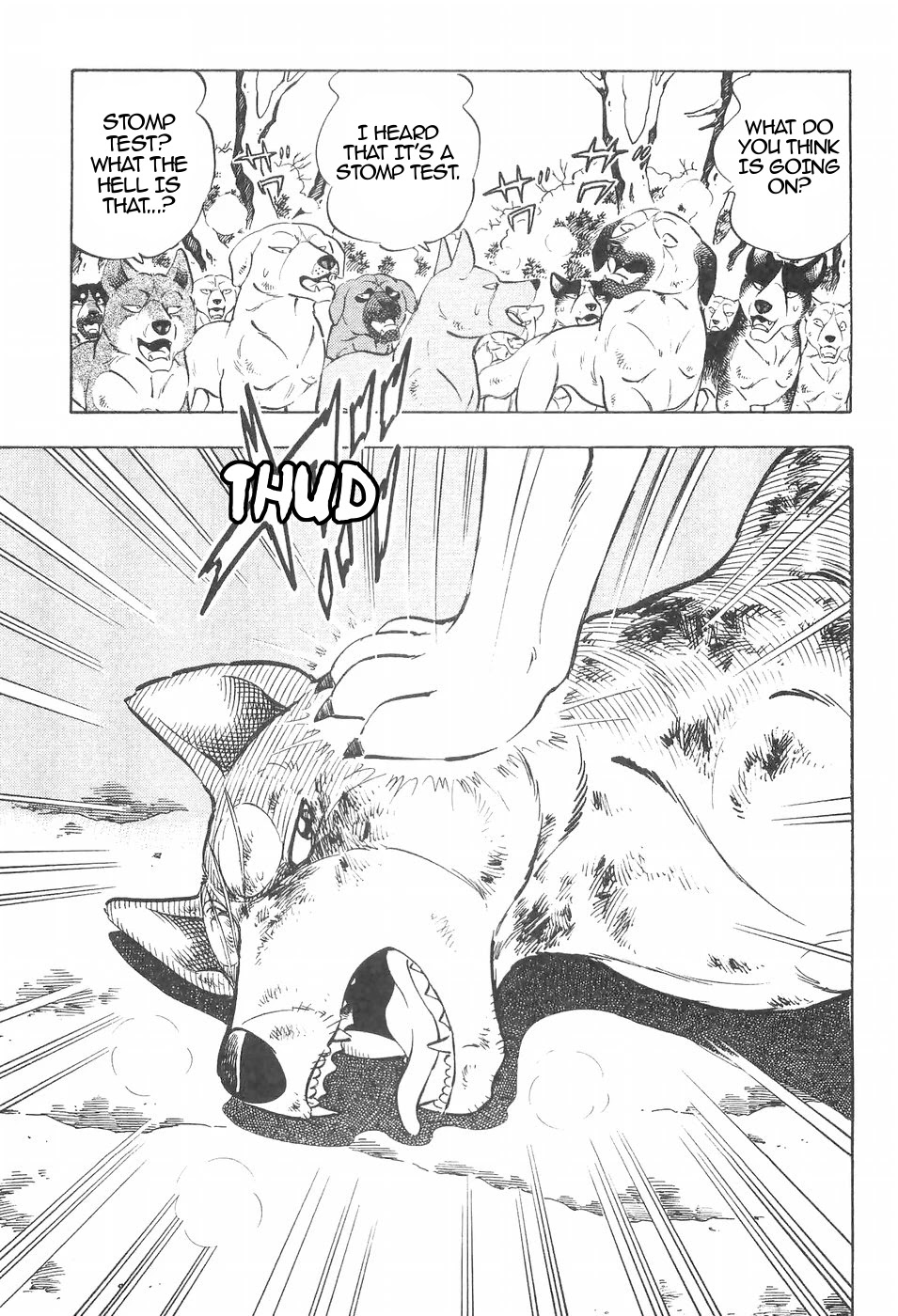 Ginga Densetsu Weed Chapter 104 page 11 - Chapter 104: the stomp test