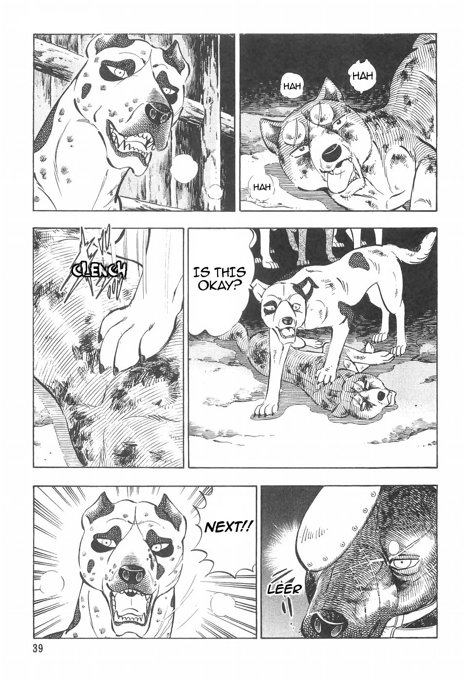 Ginga Densetsu Weed Chapter 104 page 13 - Chapter 104: the stomp test
