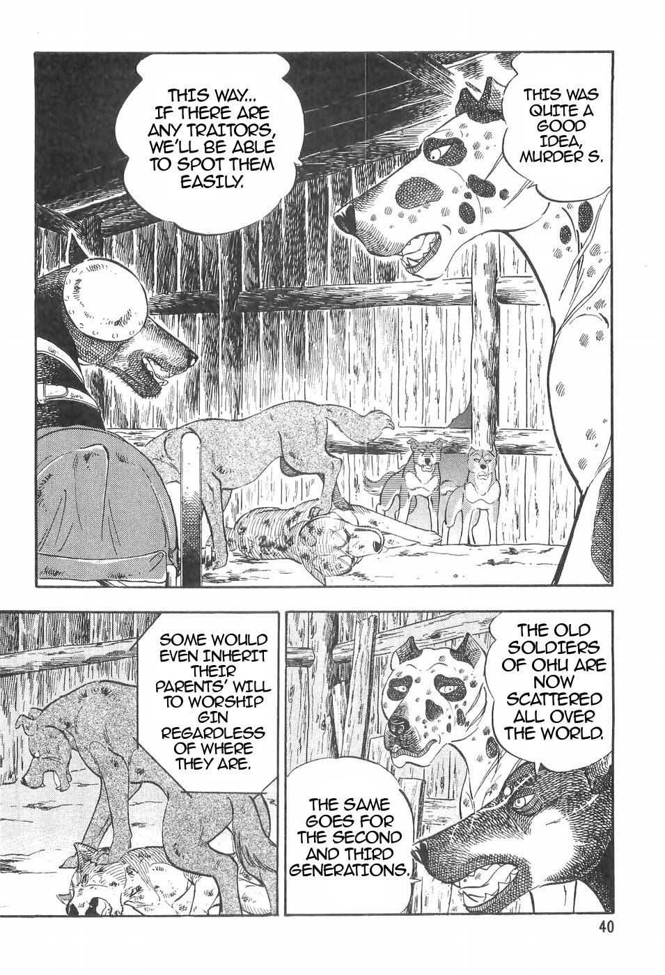 Ginga Densetsu Weed Chapter 104 page 14 - Chapter 104: the stomp test