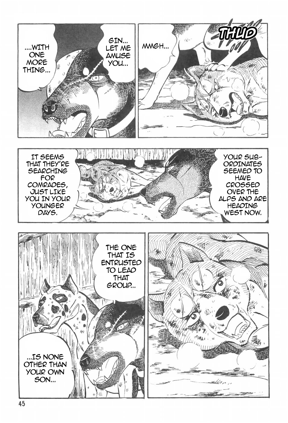 Ginga Densetsu Weed Chapter 104 page 19 - Chapter 104: the stomp test