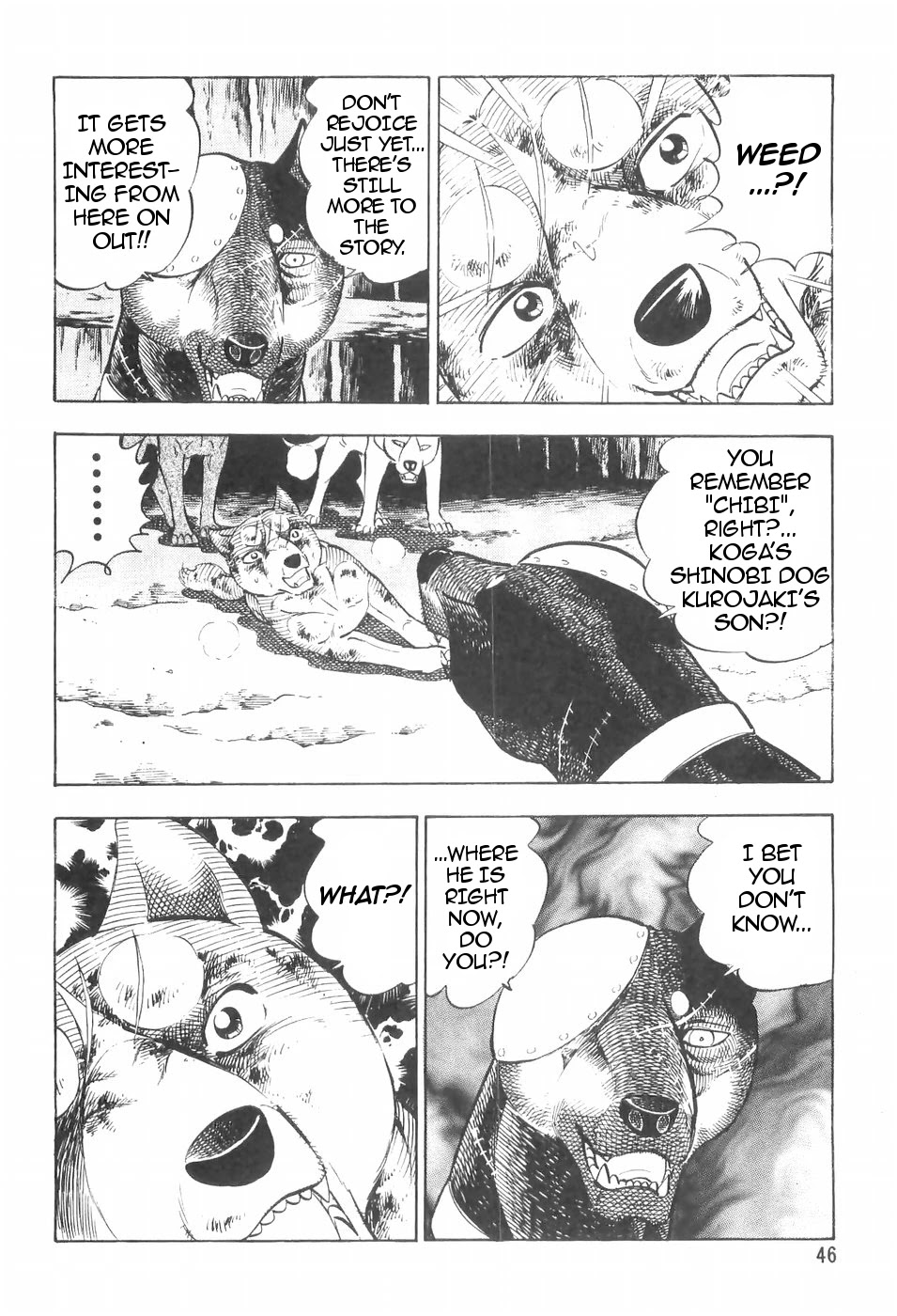 Ginga Densetsu Weed Chapter 104 page 20 - Chapter 104: the stomp test