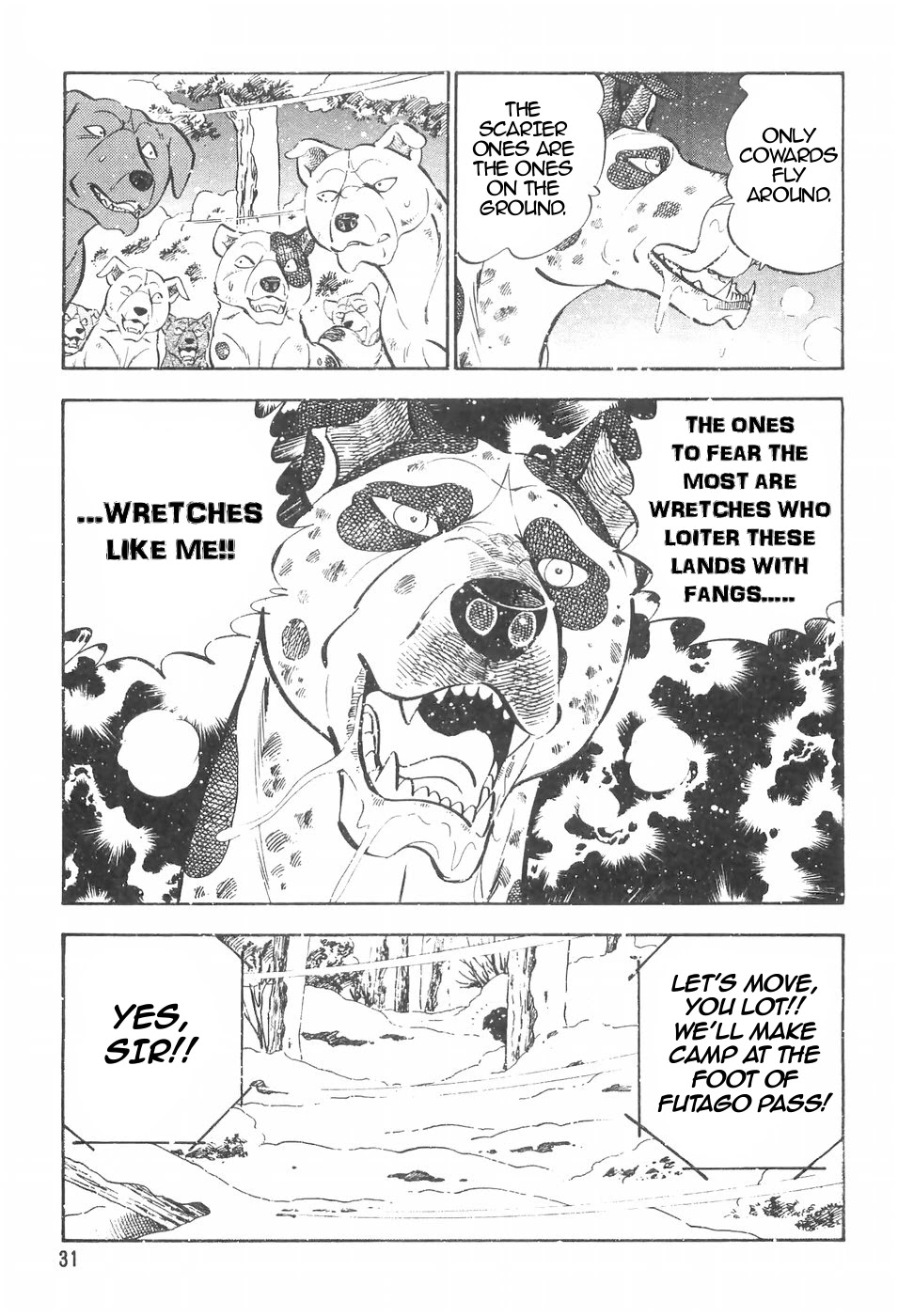 Ginga Densetsu Weed Chapter 104 page 5 - Chapter 104: the stomp test