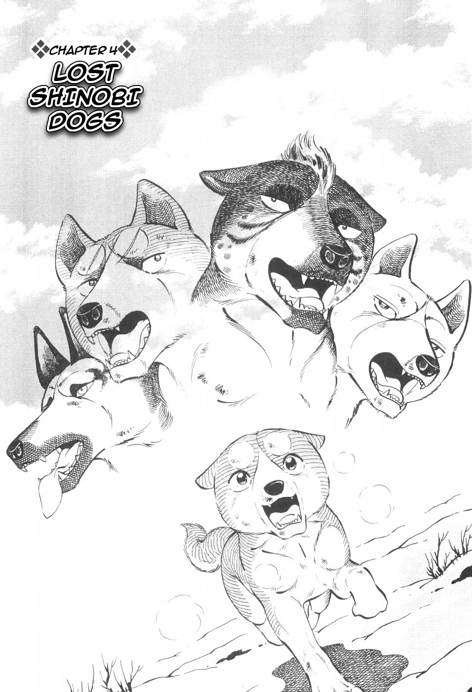 Ginga Densetsu Weed Chapter 106 page 1 - Chapter 106: Lost Shinobi Dogs