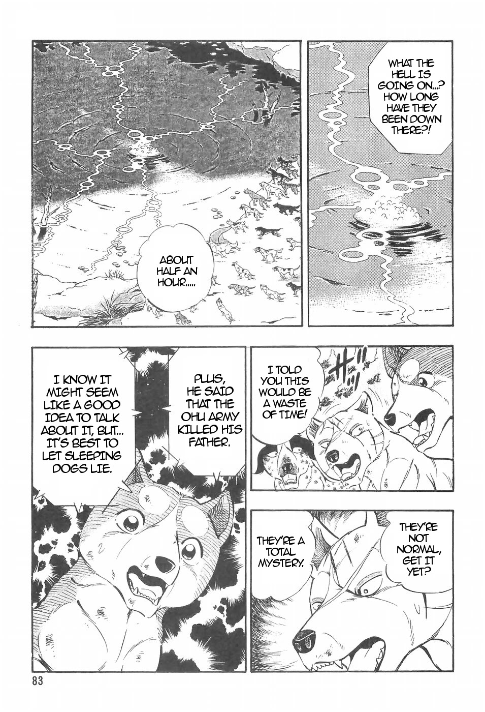 Ginga Densetsu Weed Chapter 106 page 12 - Chapter 106: Lost Shinobi Dogs