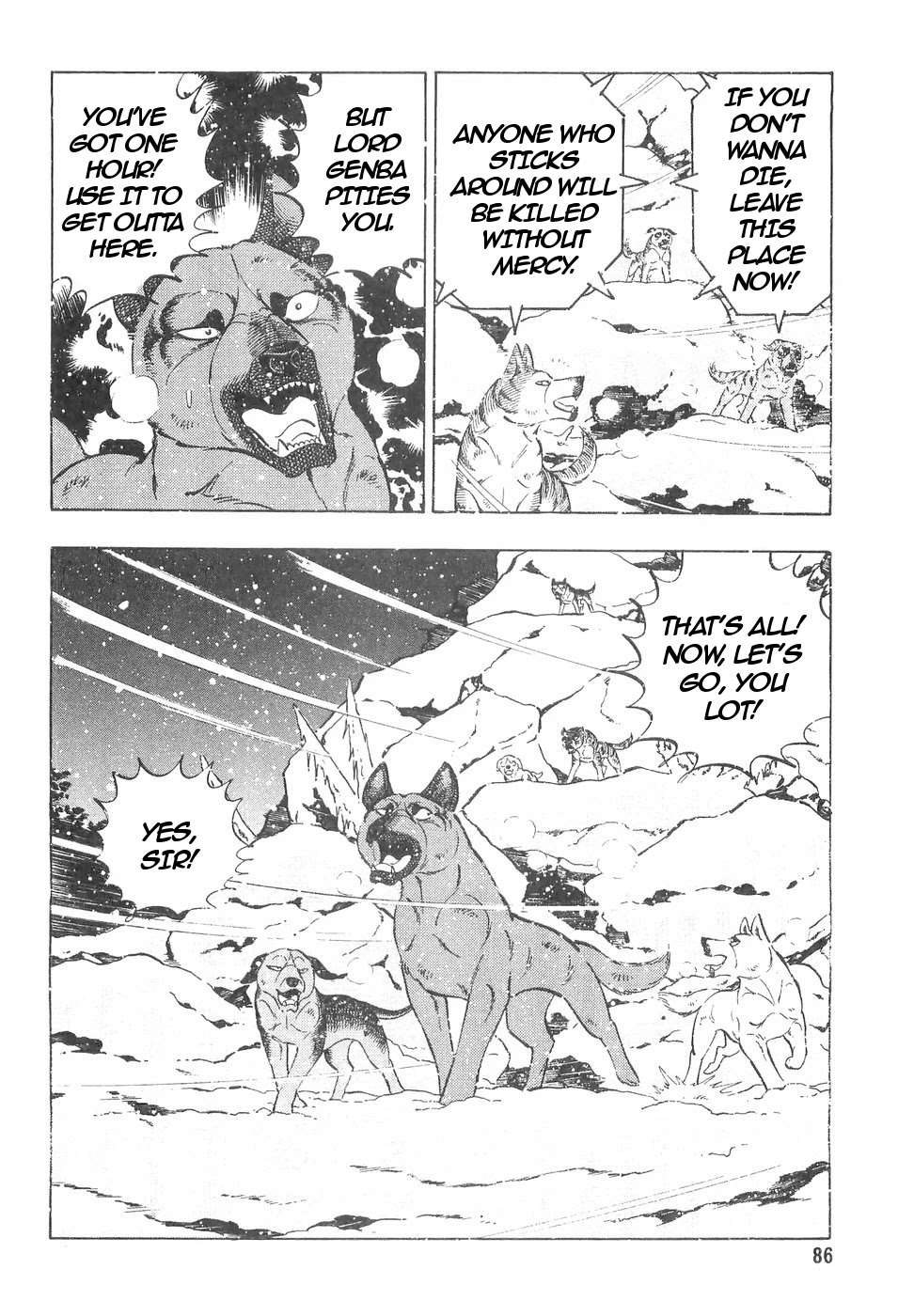 Ginga Densetsu Weed Chapter 106 page 15 - Chapter 106: Lost Shinobi Dogs