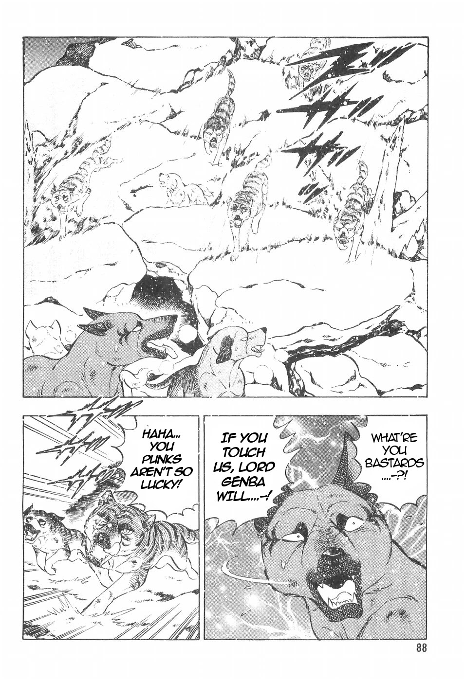 Ginga Densetsu Weed Chapter 106 page 17 - Chapter 106: Lost Shinobi Dogs