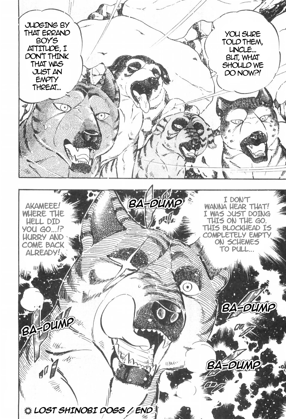 Ginga Densetsu Weed Chapter 106 page 21 - Chapter 106: Lost Shinobi Dogs