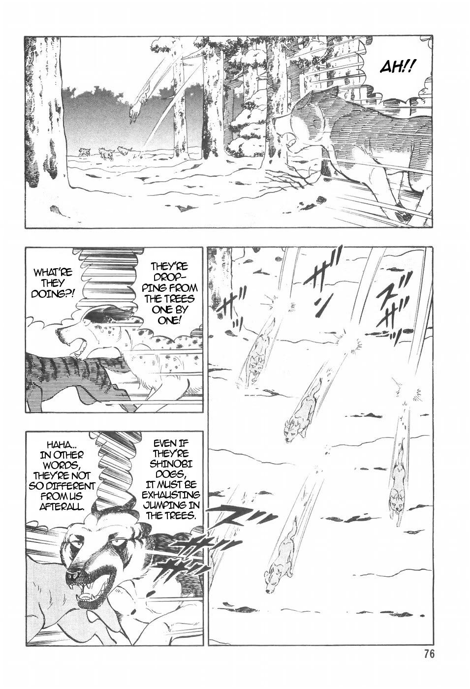Ginga Densetsu Weed Chapter 106 page 6 - Chapter 106: Lost Shinobi Dogs