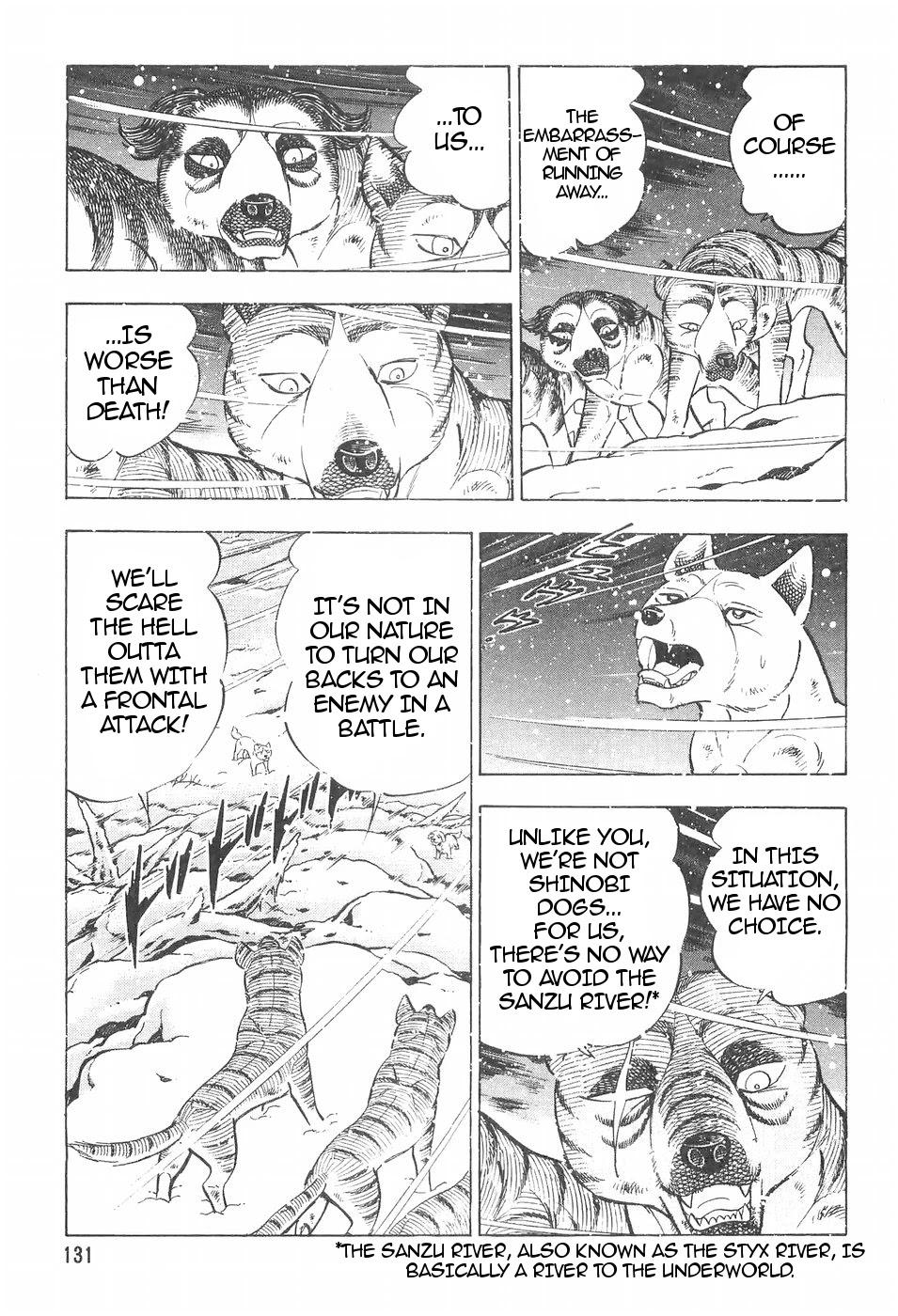 Ginga Densetsu Weed Chapter 110 page 13 - Chapter 110: The Nature of Kai Ken