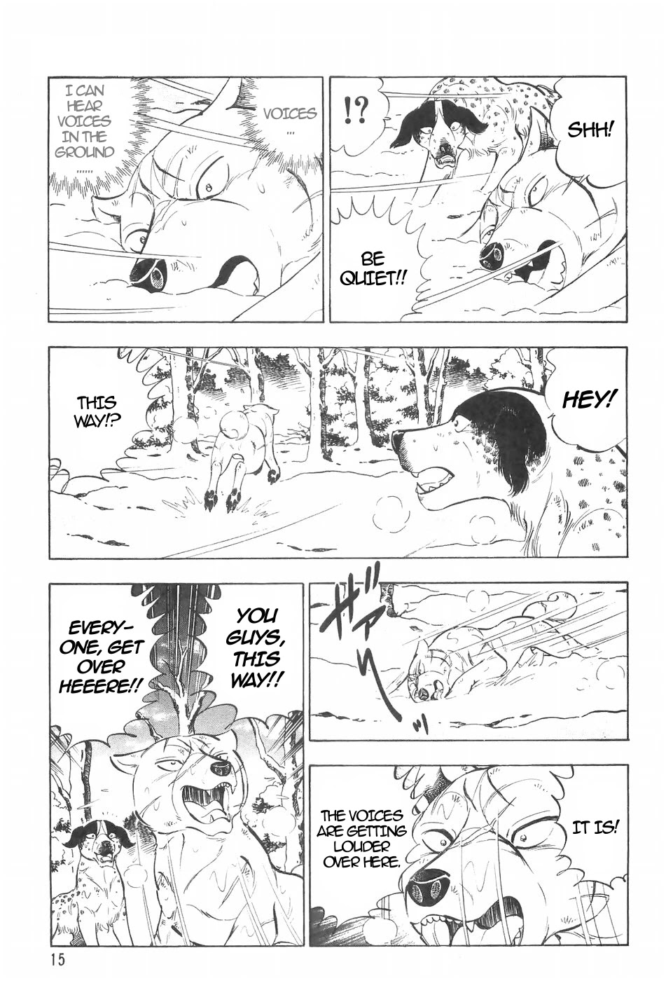 Ginga Densetsu Weed Chapter 112 page 15 - Chapter 112: Destined to Fight
