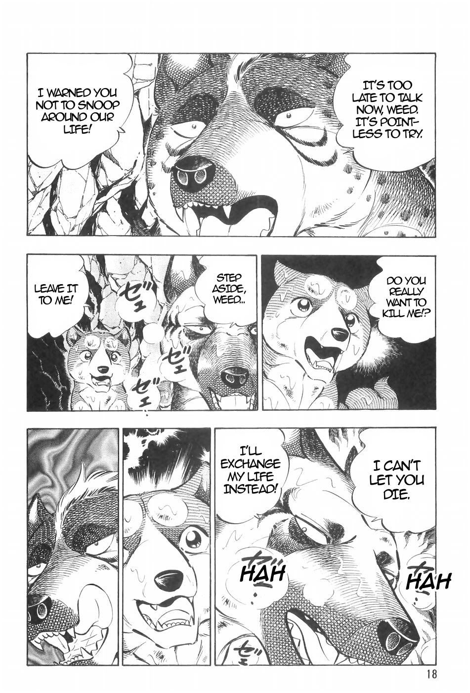 Ginga Densetsu Weed Chapter 112 page 18 - Chapter 112: Destined to Fight