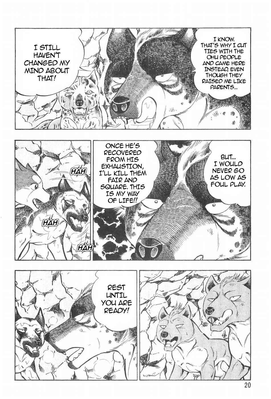 Ginga Densetsu Weed Chapter 112 page 20 - Chapter 112: Destined to Fight