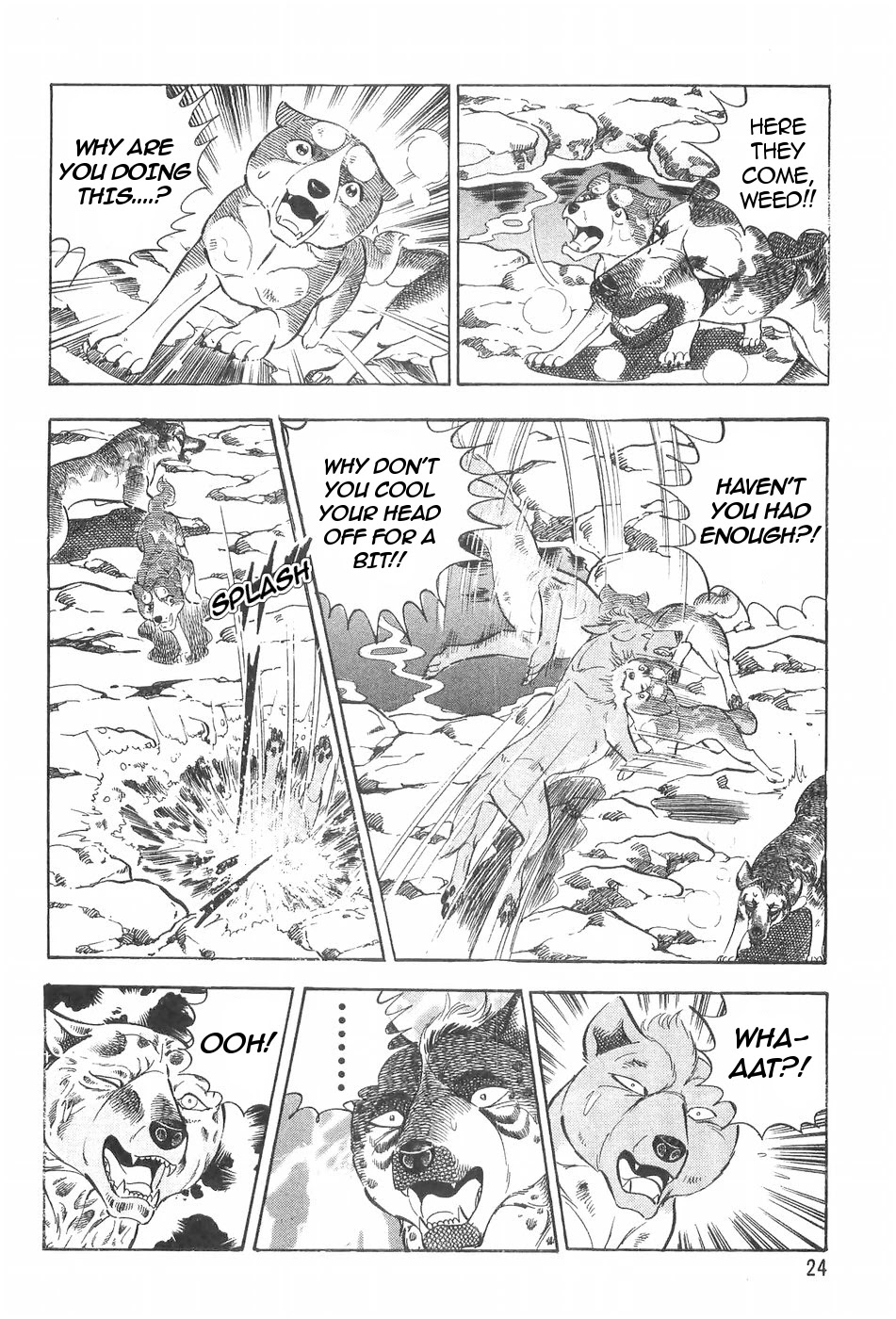 Ginga Densetsu Weed Chapter 112 page 24 - Chapter 112: Destined to Fight