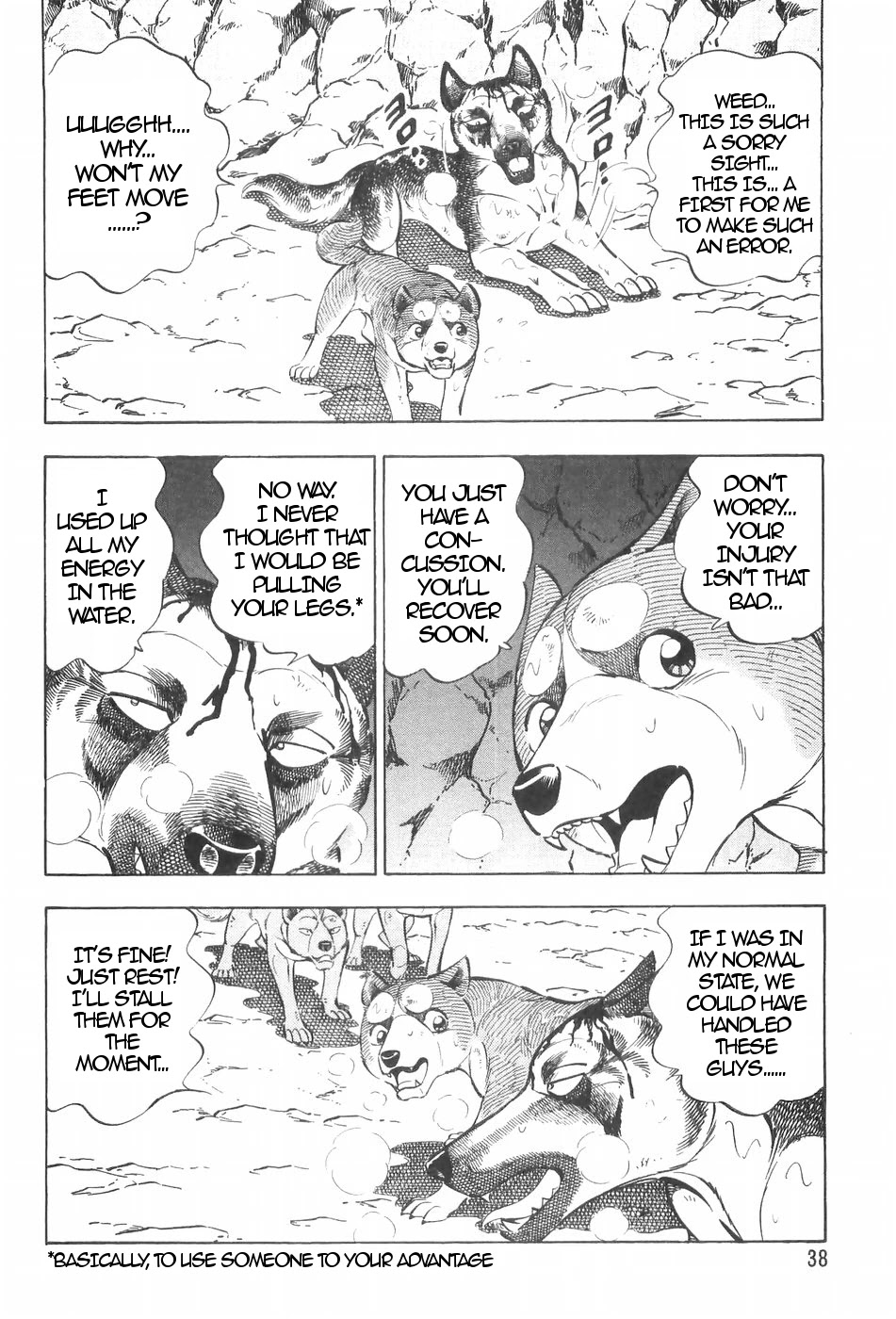 Ginga Densetsu Weed Chapter 113 page 10 - Chapter 113: Thoughts for Comrades