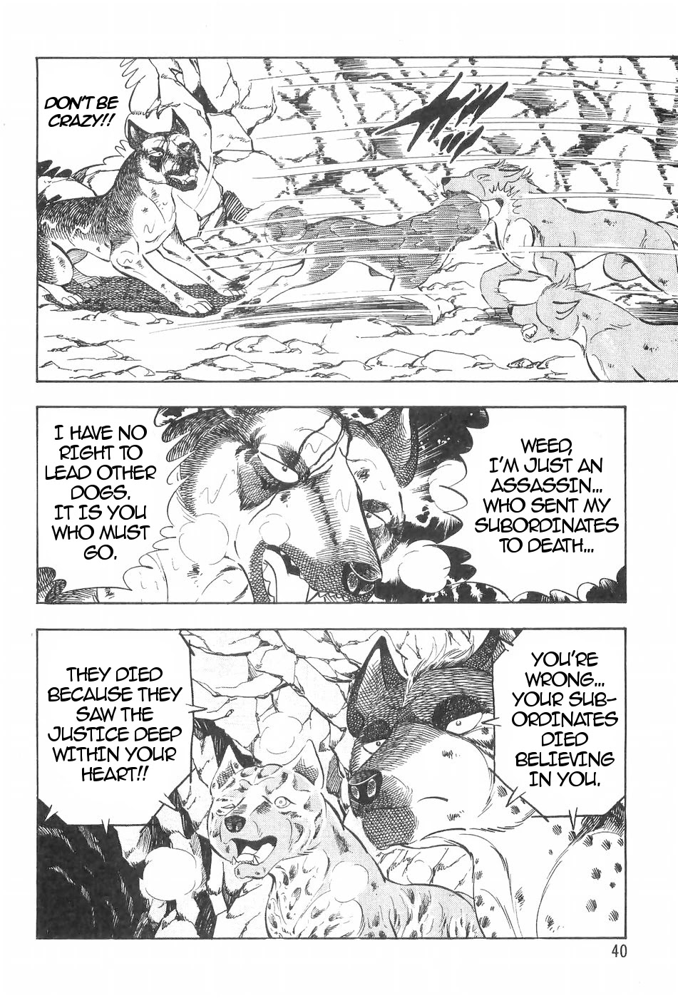 Ginga Densetsu Weed Chapter 113 page 12 - Chapter 113: Thoughts for Comrades