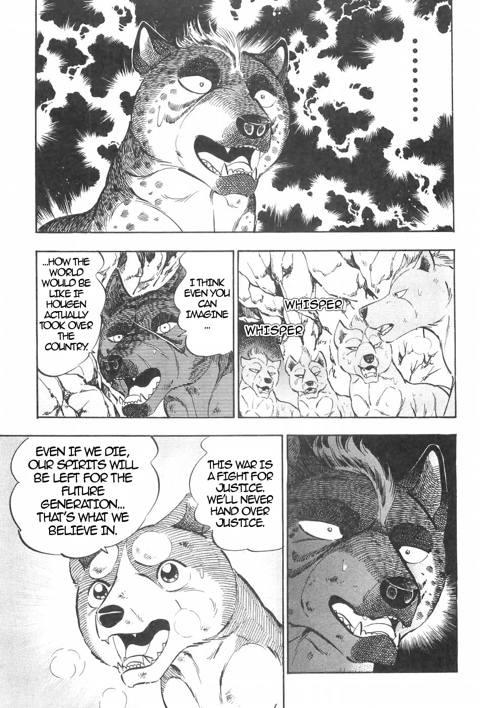 Ginga Densetsu Weed Chapter 116 page 13 - Chapter 116: Unwavering Bond