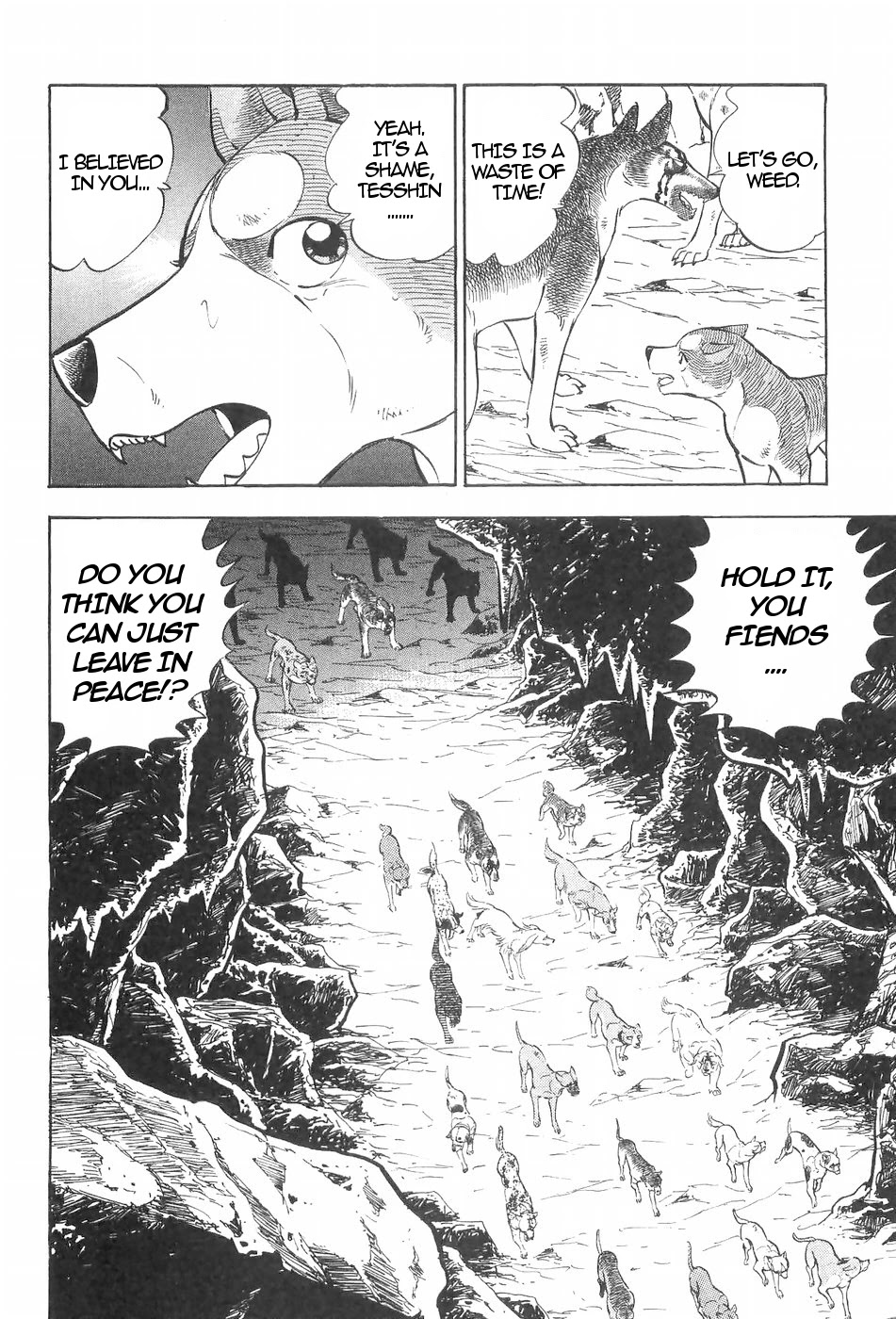 Ginga Densetsu Weed Chapter 116 page 14 - Chapter 116: Unwavering Bond