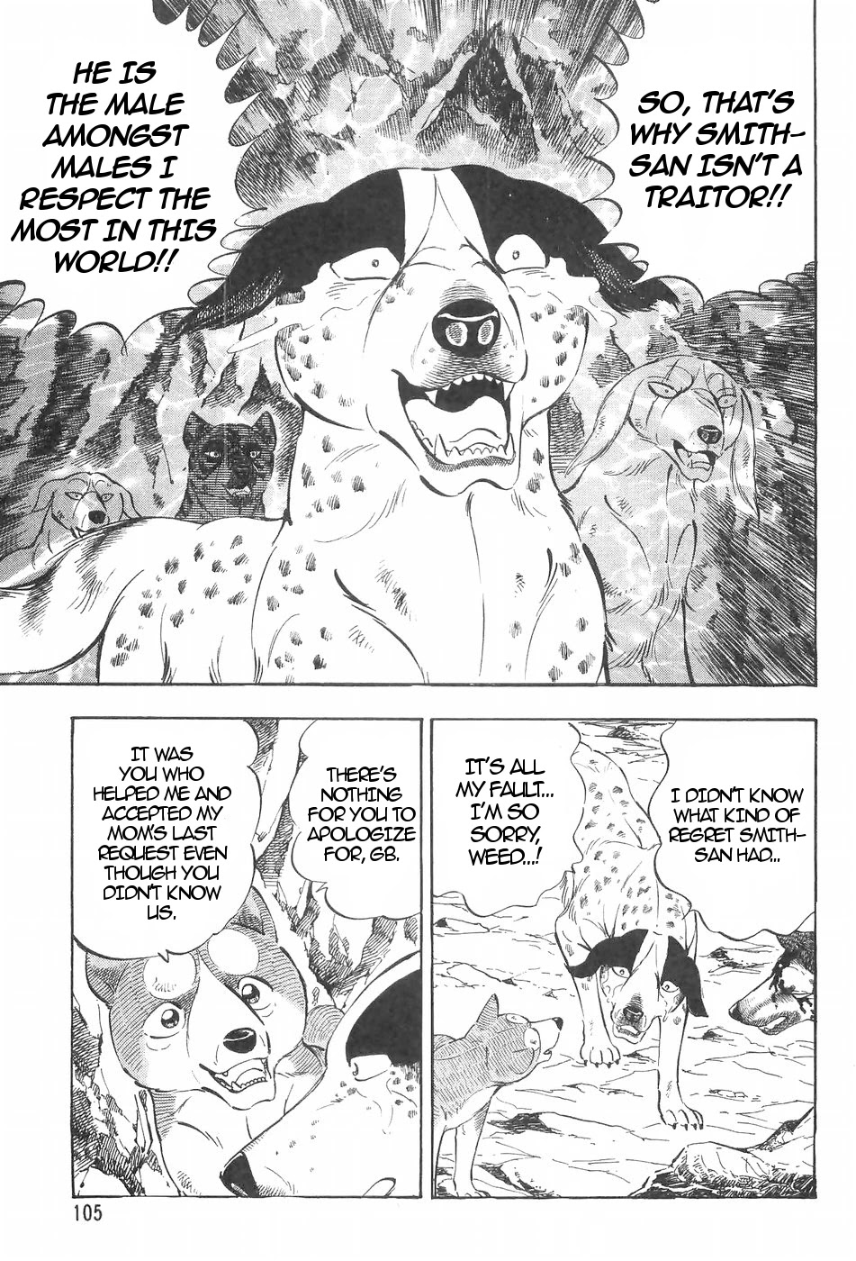 Ginga Densetsu Weed Chapter 116 page 9 - Chapter 116: Unwavering Bond