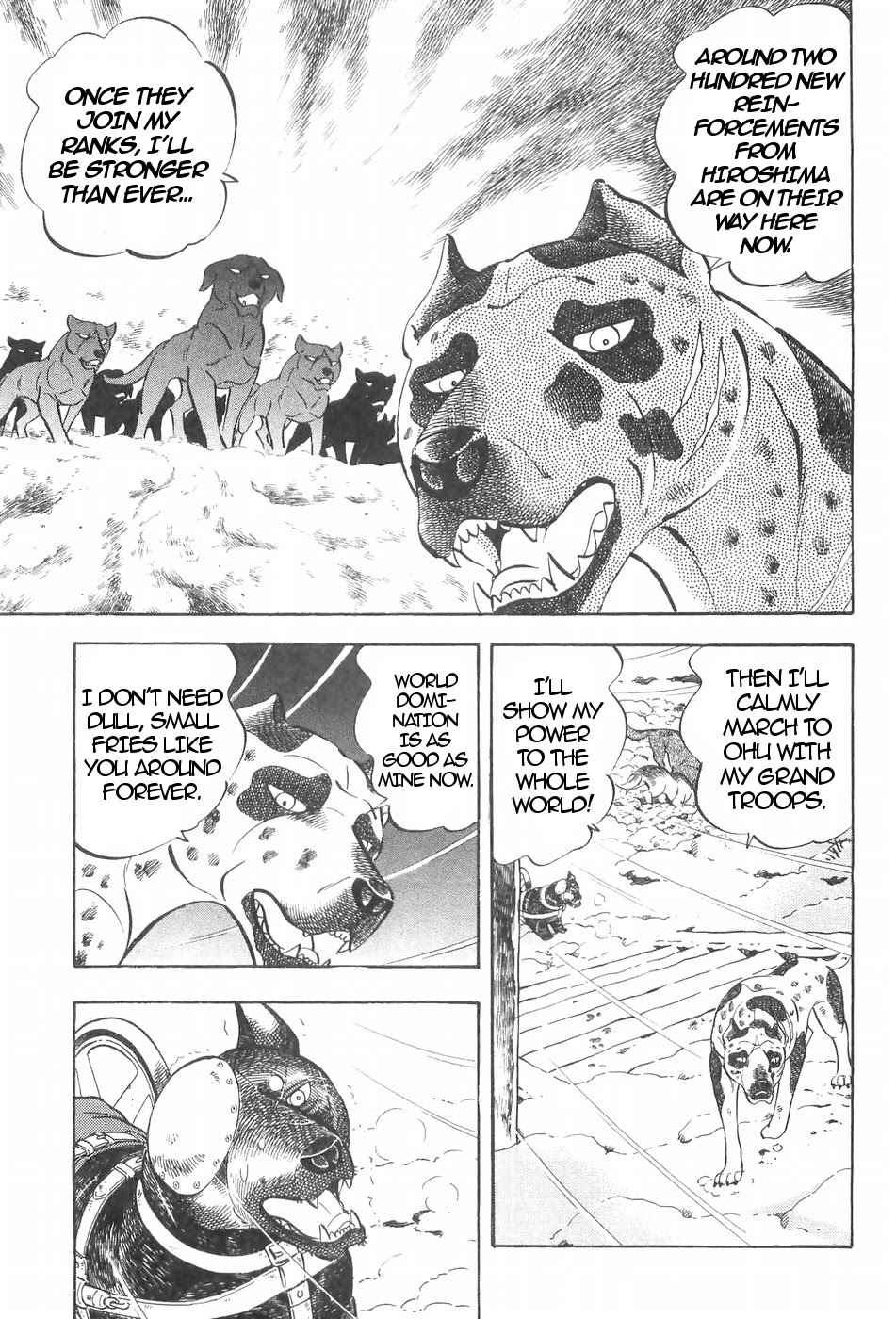 Ginga Densetsu Weed Chapter 117 page 17 - Chapter 117: Mole