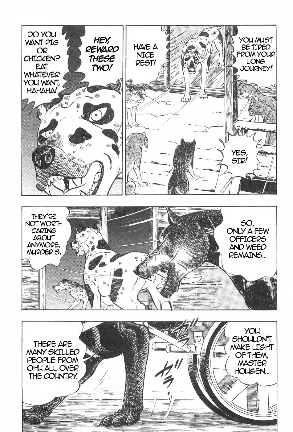 Ginga Densetsu Weed Chapter 117 page 9 - Chapter 117: Mole