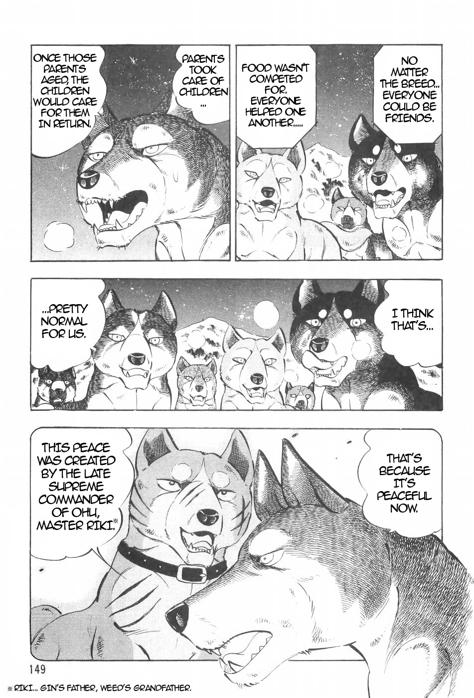 Ginga Densetsu Weed Chapter 118 page 11 - Chapter 118: Proud Sons