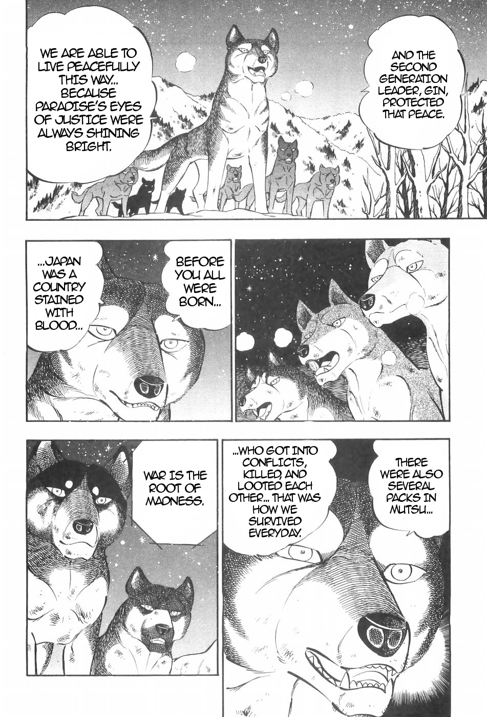 Ginga Densetsu Weed Chapter 118 page 12 - Chapter 118: Proud Sons