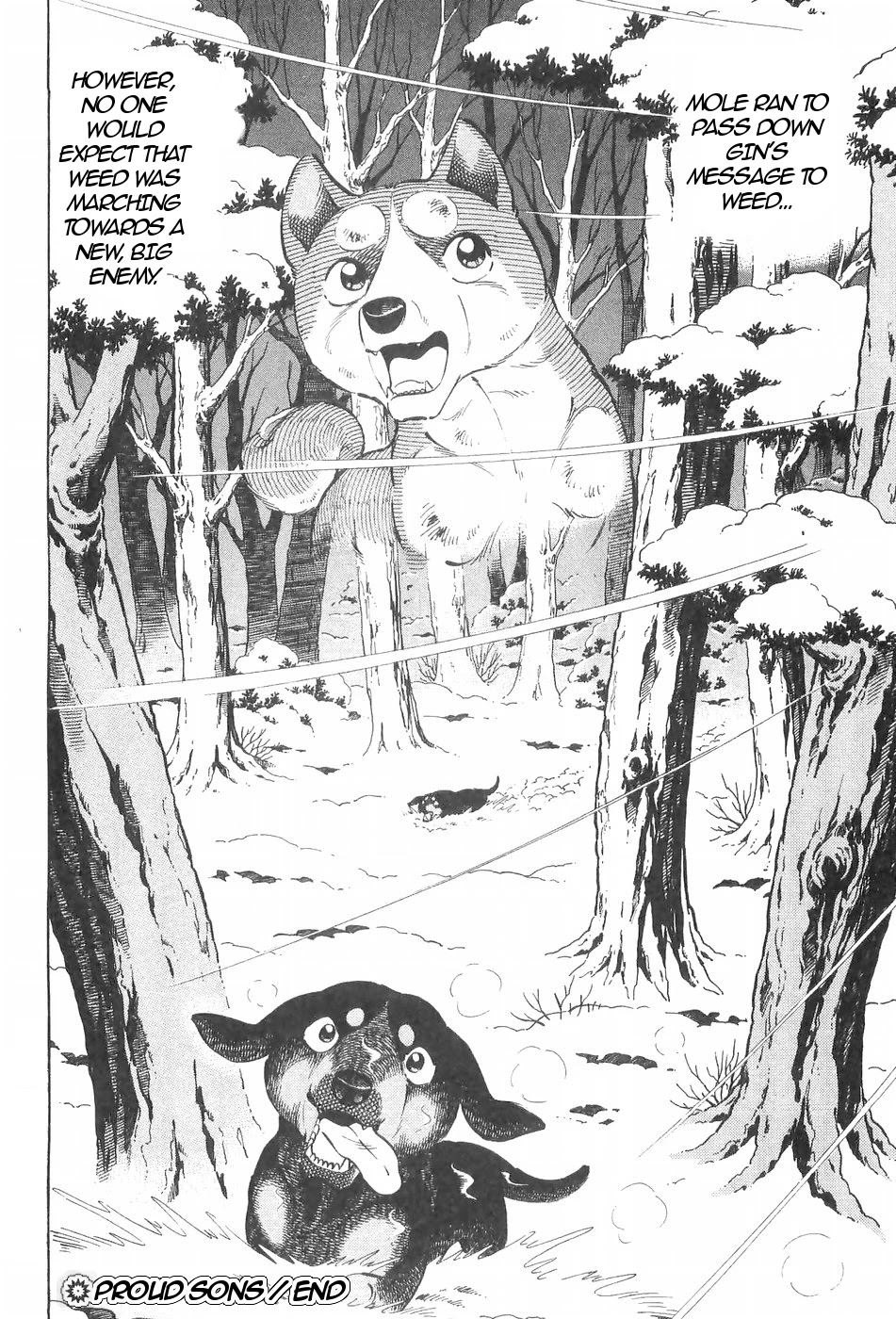 Ginga Densetsu Weed Chapter 118 page 22 - Chapter 118: Proud Sons