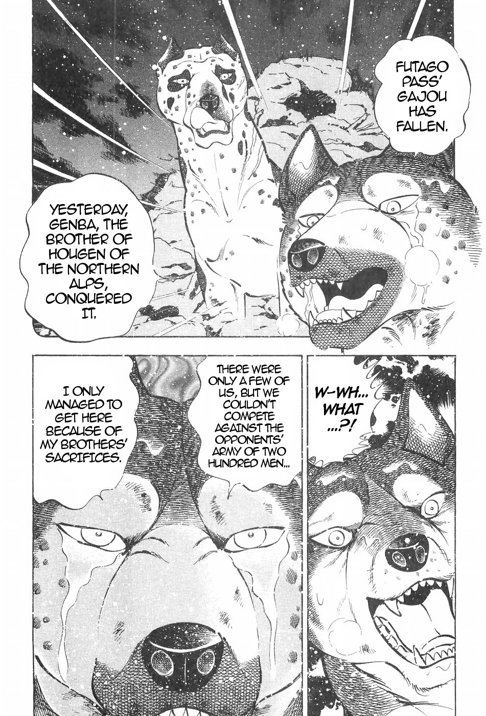 Ginga Densetsu Weed Chapter 118 page 7 - Chapter 118: Proud Sons