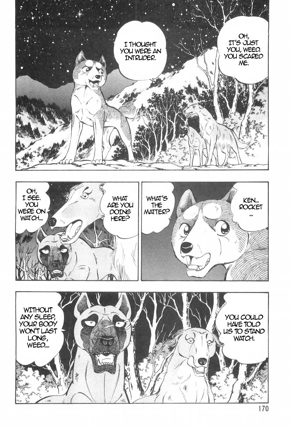 Ginga Densetsu Weed Chapter 119 page 10 - Chapter 119: Mountains Rumble