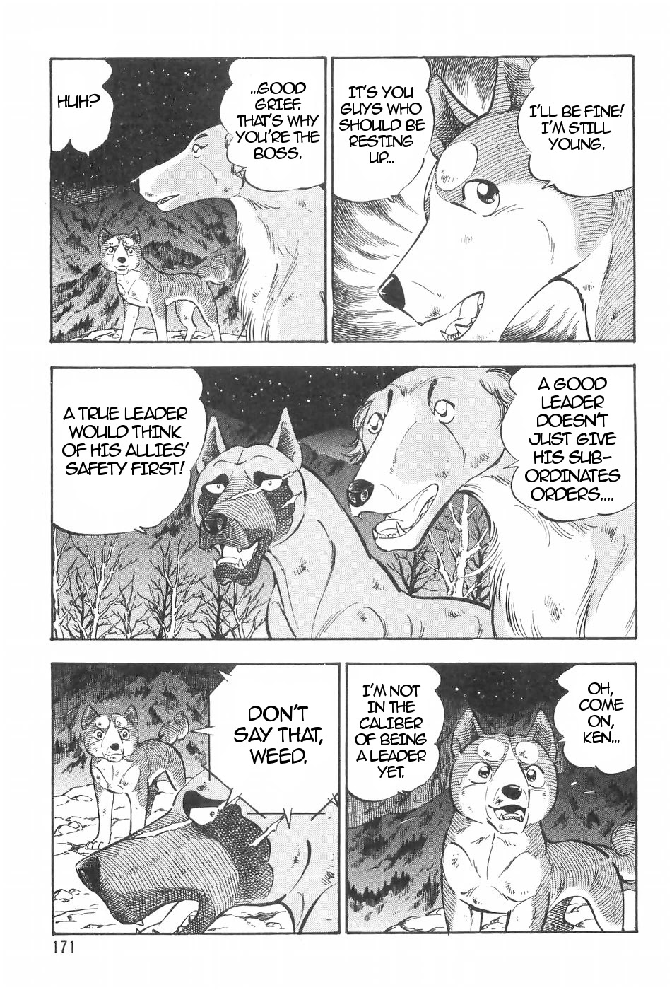 Ginga Densetsu Weed Chapter 119 page 11 - Chapter 119: Mountains Rumble