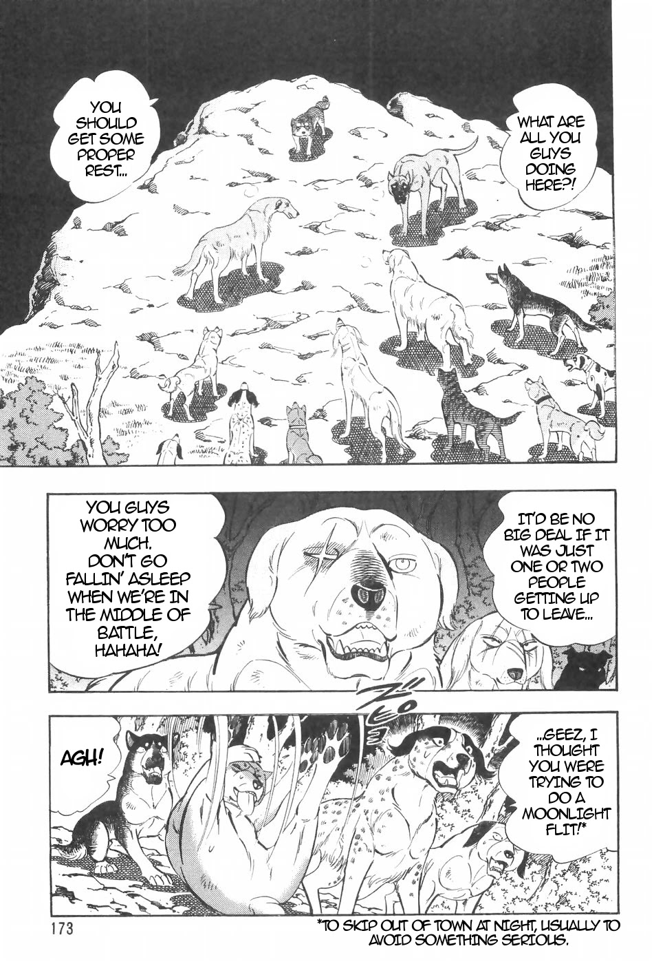 Ginga Densetsu Weed Chapter 119 page 13 - Chapter 119: Mountains Rumble
