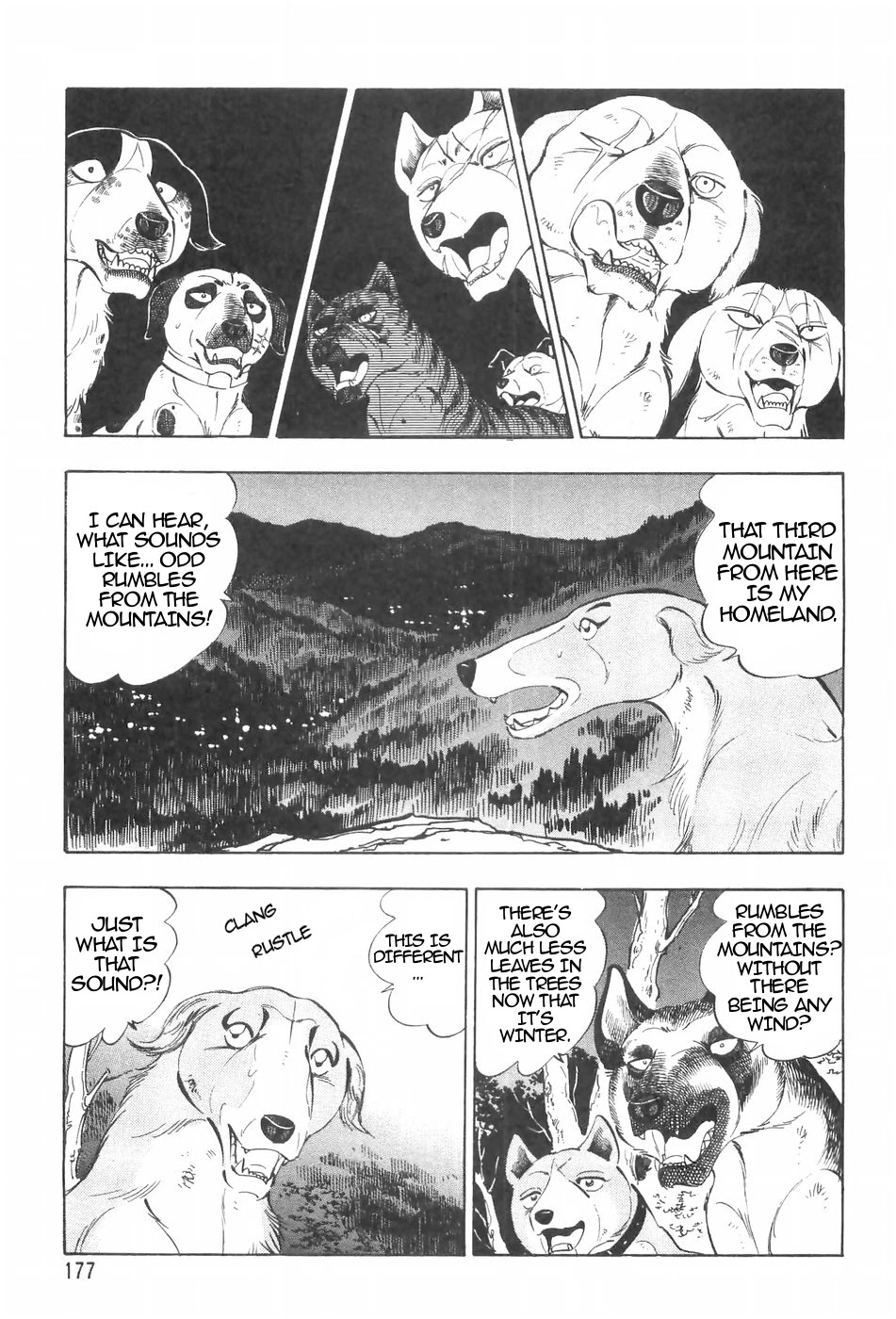 Ginga Densetsu Weed Chapter 119 page 17 - Chapter 119: Mountains Rumble