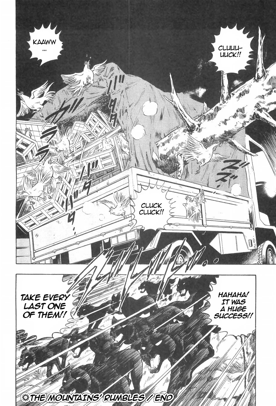 Ginga Densetsu Weed Chapter 119 page 22 - Chapter 119: Mountains Rumble