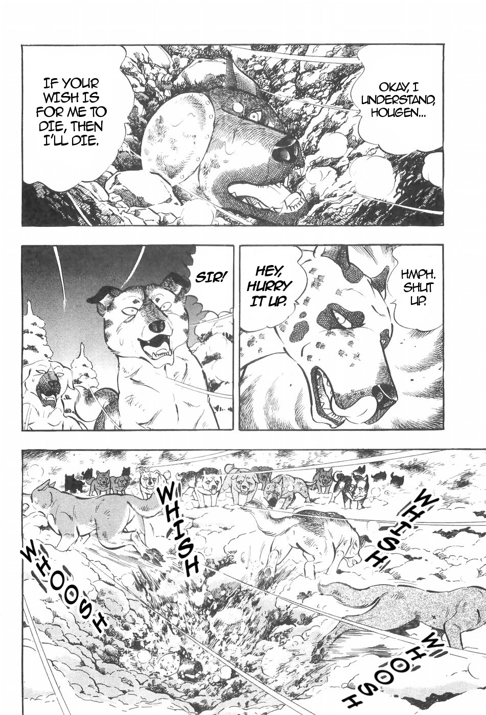 Ginga Densetsu Weed Chapter 119 page 4 - Chapter 119: Mountains Rumble