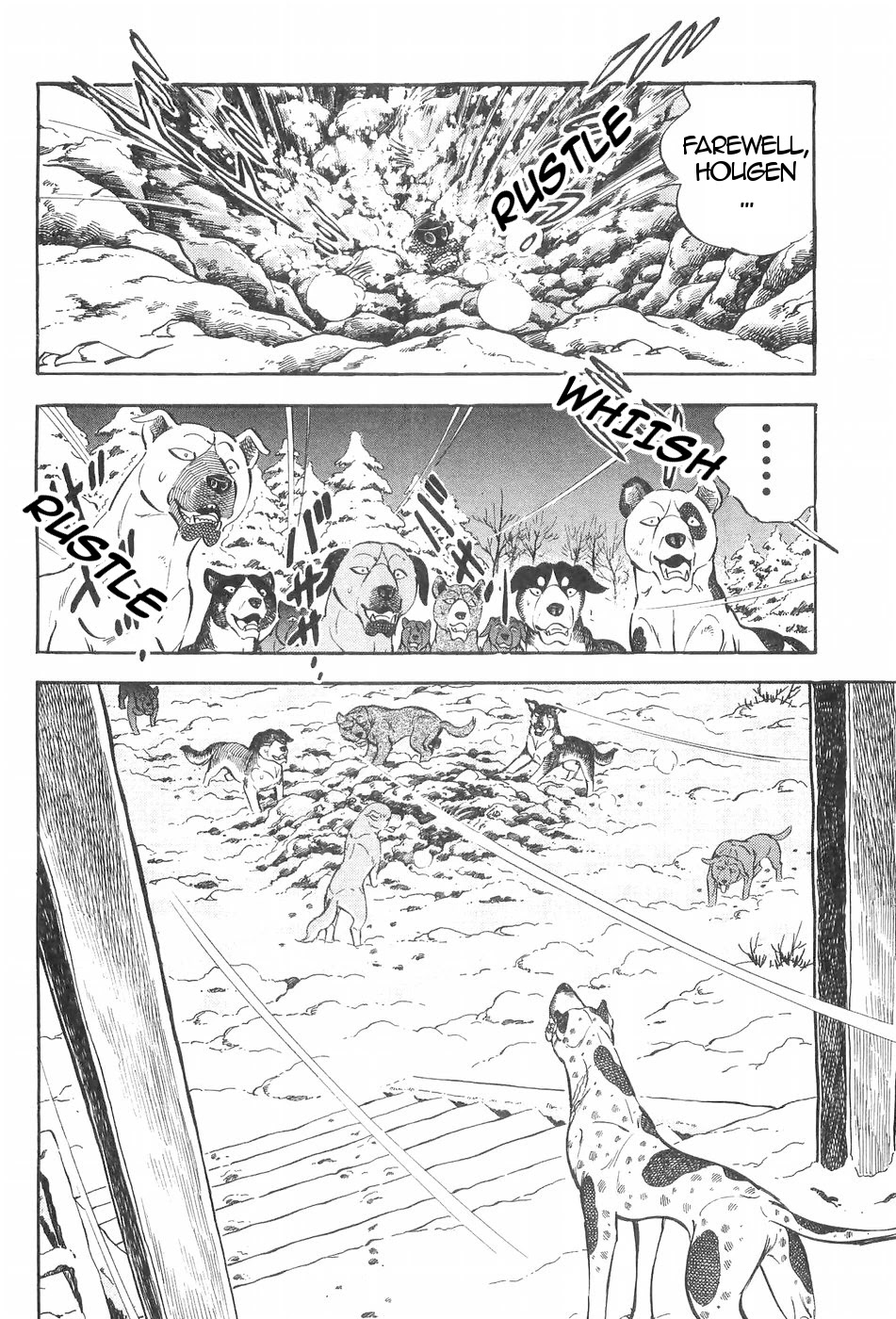 Ginga Densetsu Weed Chapter 119 page 6 - Chapter 119: Mountains Rumble