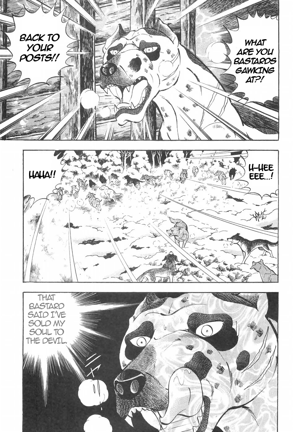 Ginga Densetsu Weed Chapter 119 page 7 - Chapter 119: Mountains Rumble
