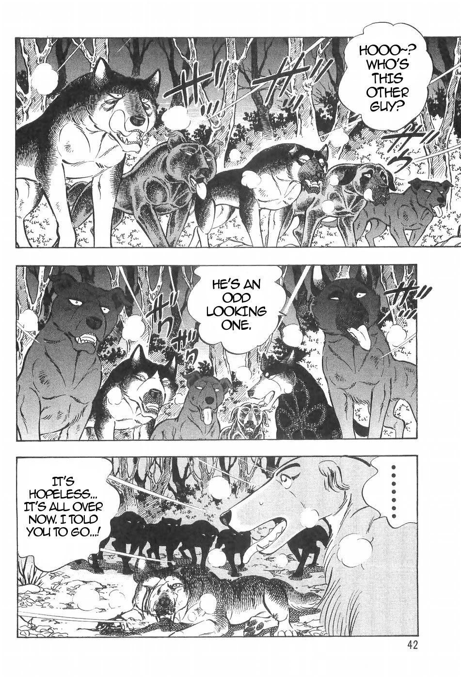 Ginga Densetsu Weed Chapter 122 page 14 - Chapter 122: Beast