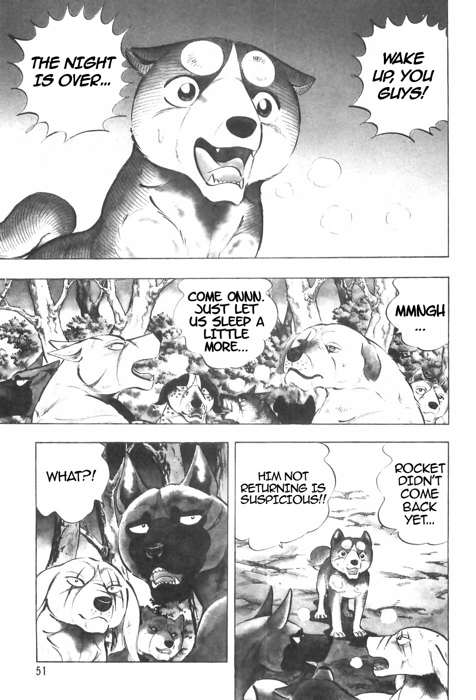 Ginga Densetsu Weed Chapter 122 page 21 - Chapter 122: Beast