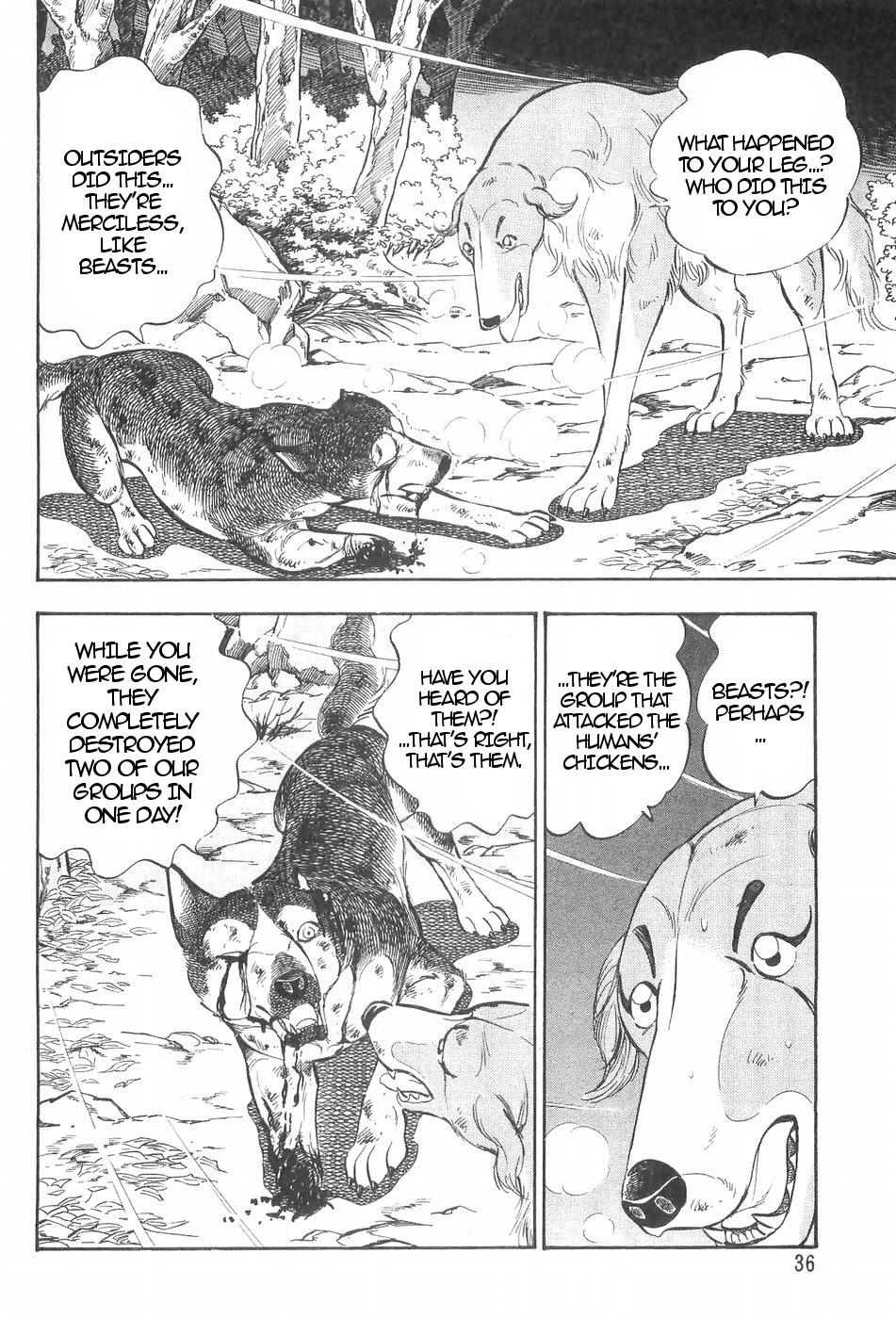 Ginga Densetsu Weed Chapter 122 page 8 - Chapter 122: Beast