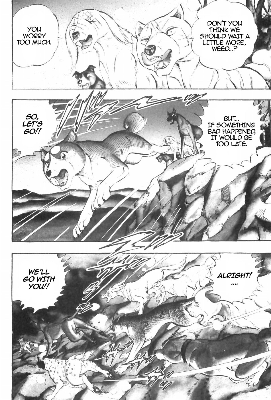 Ginga Densetsu Weed Chapter 123 page 2 - Chapter 123: Departure