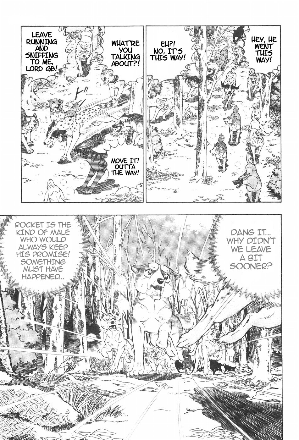 Ginga Densetsu Weed Chapter 123 page 3 - Chapter 123: Departure