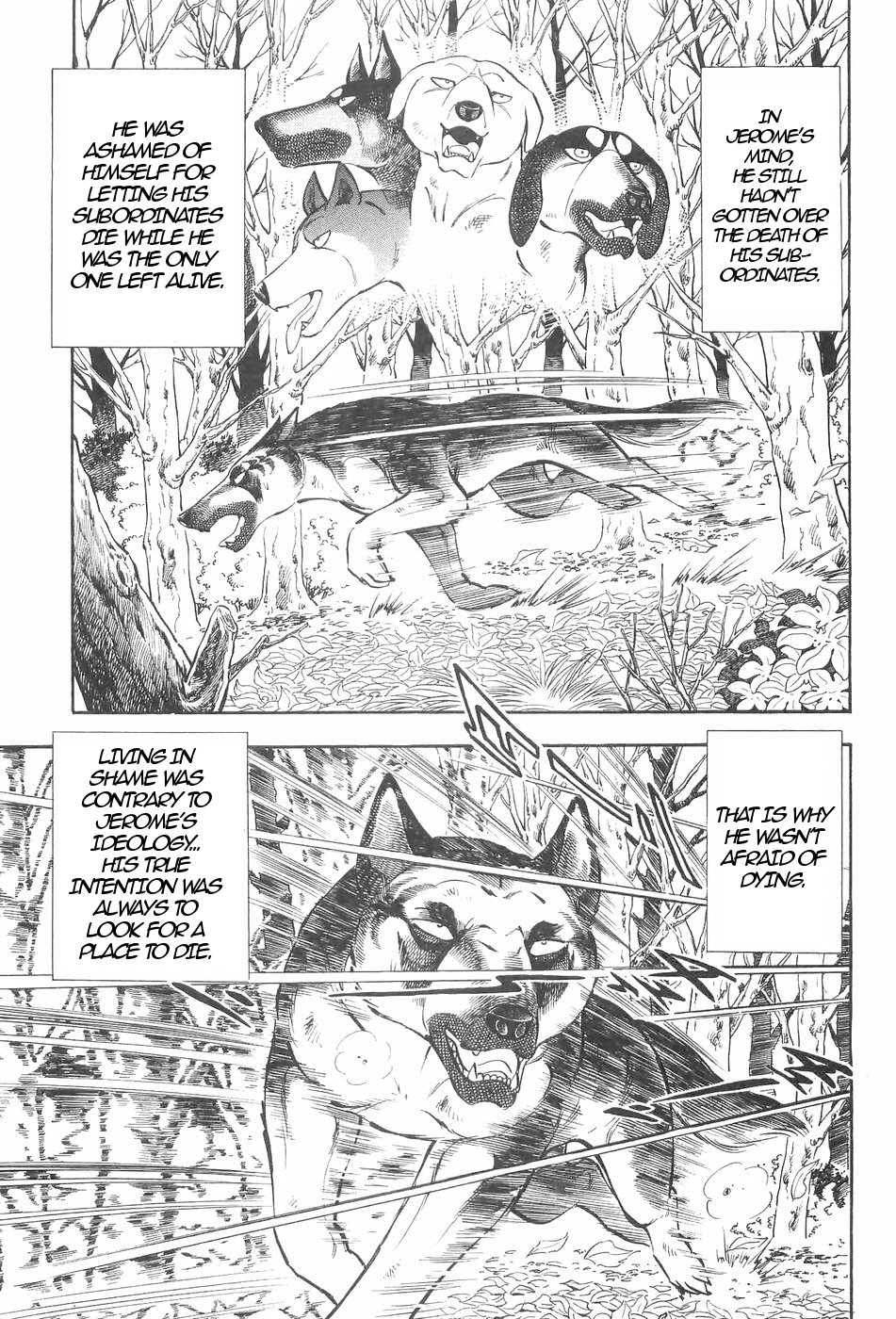 Ginga Densetsu Weed Chapter 124 page 10 - Chapter 124: Rounding up Stray Dogs