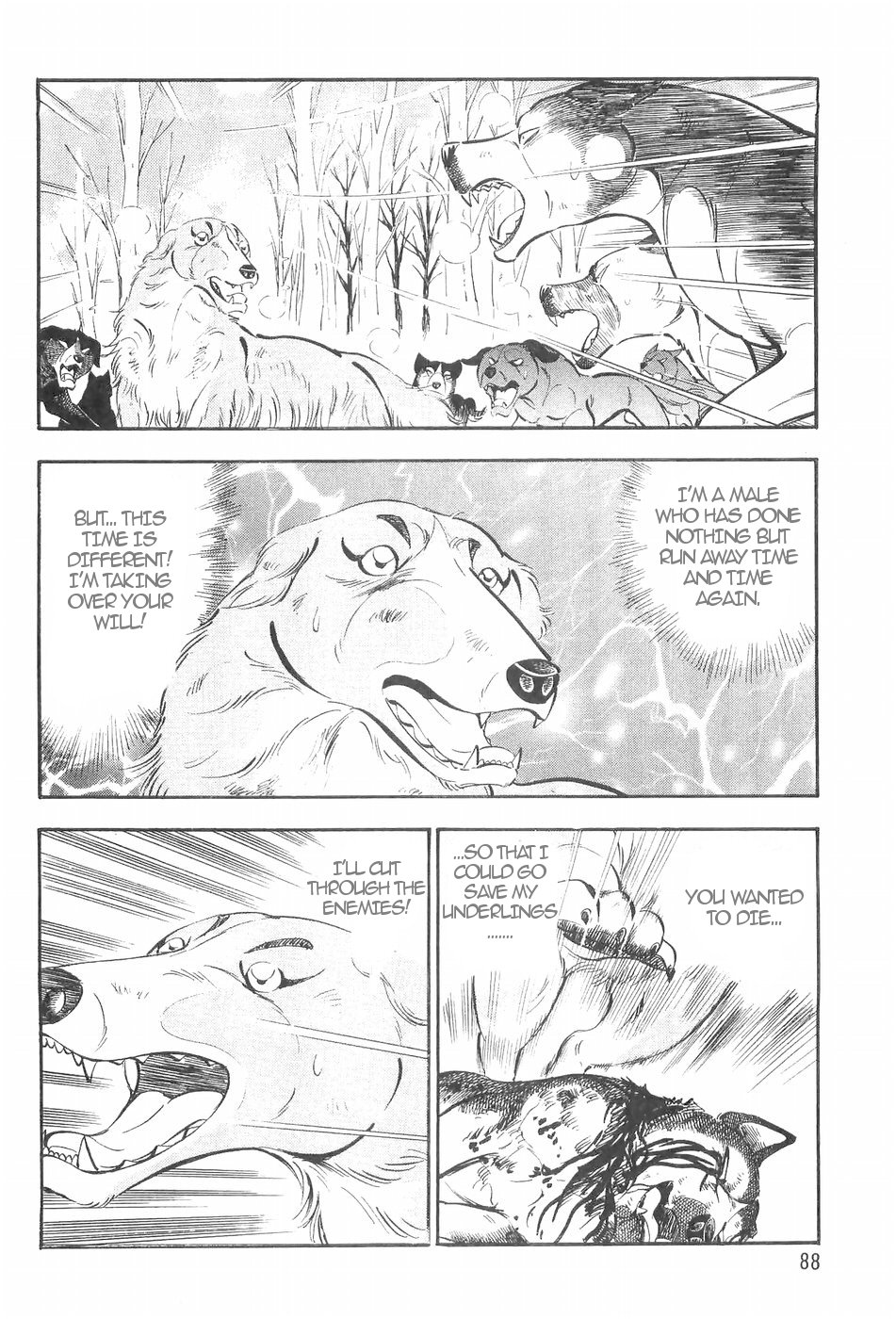 Ginga Densetsu Weed Chapter 124 page 15 - Chapter 124: Rounding up Stray Dogs