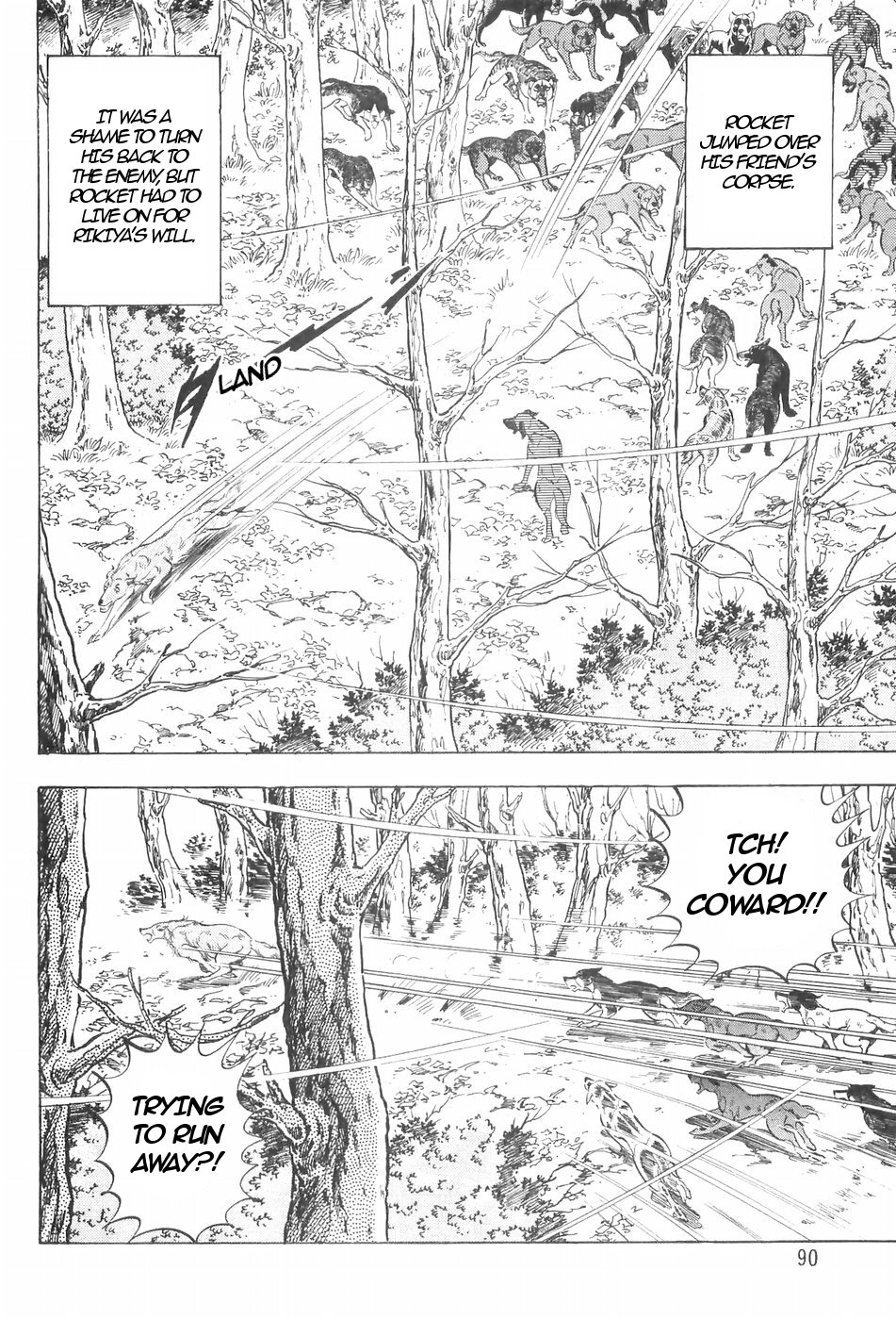 Ginga Densetsu Weed Chapter 124 page 17 - Chapter 124: Rounding up Stray Dogs