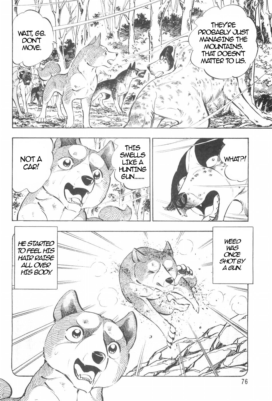Ginga Densetsu Weed Chapter 124 page 3 - Chapter 124: Rounding up Stray Dogs