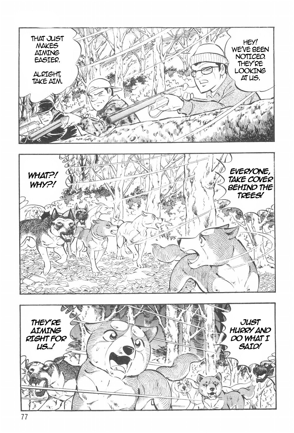 Ginga Densetsu Weed Chapter 124 page 4 - Chapter 124: Rounding up Stray Dogs