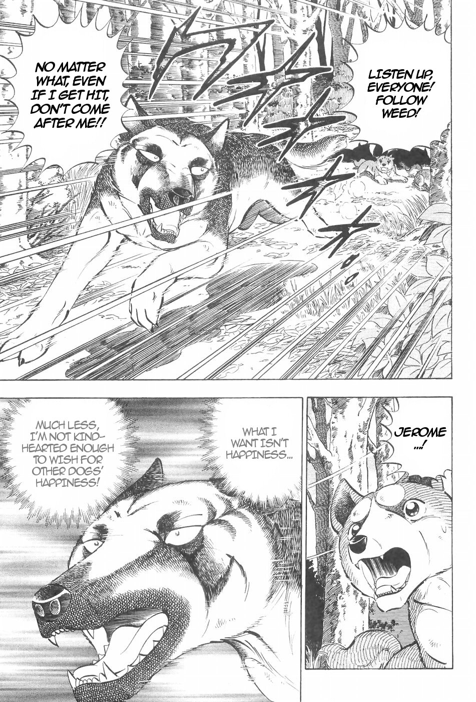 Ginga Densetsu Weed Chapter 124 page 8 - Chapter 124: Rounding up Stray Dogs
