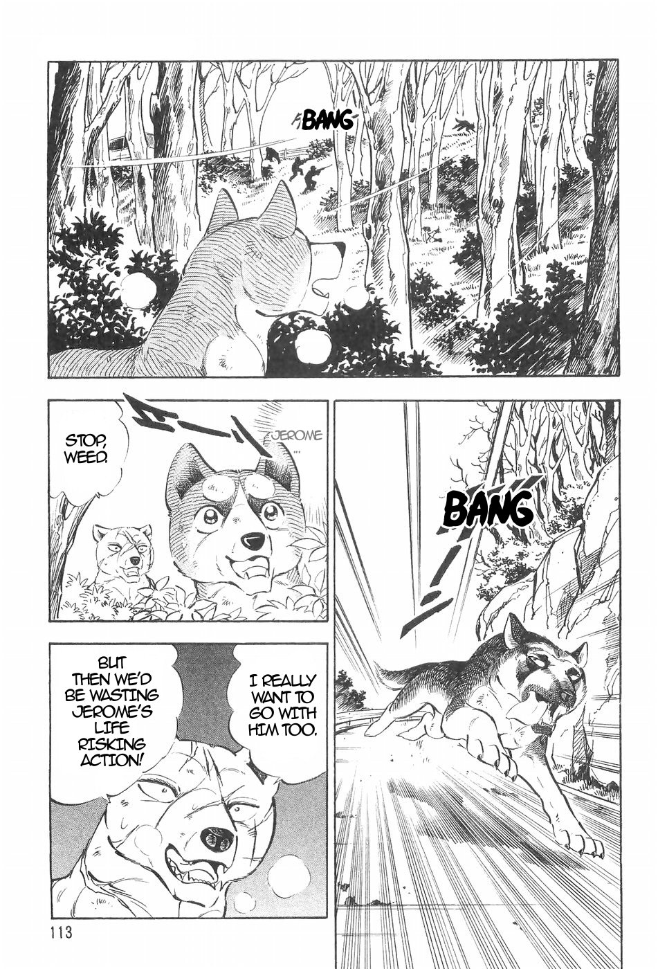 Ginga Densetsu Weed Chapter 125 page 17 - Chapter 125: Jerome's Wish