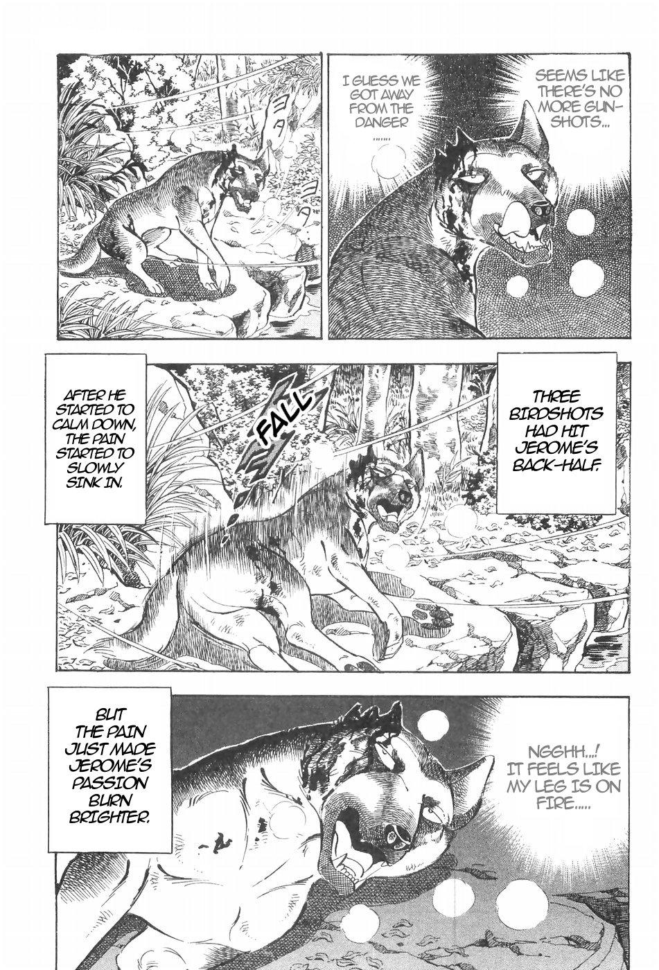 Ginga Densetsu Weed Chapter 126 page 16 - Chapter 126: Same Breed Showdown