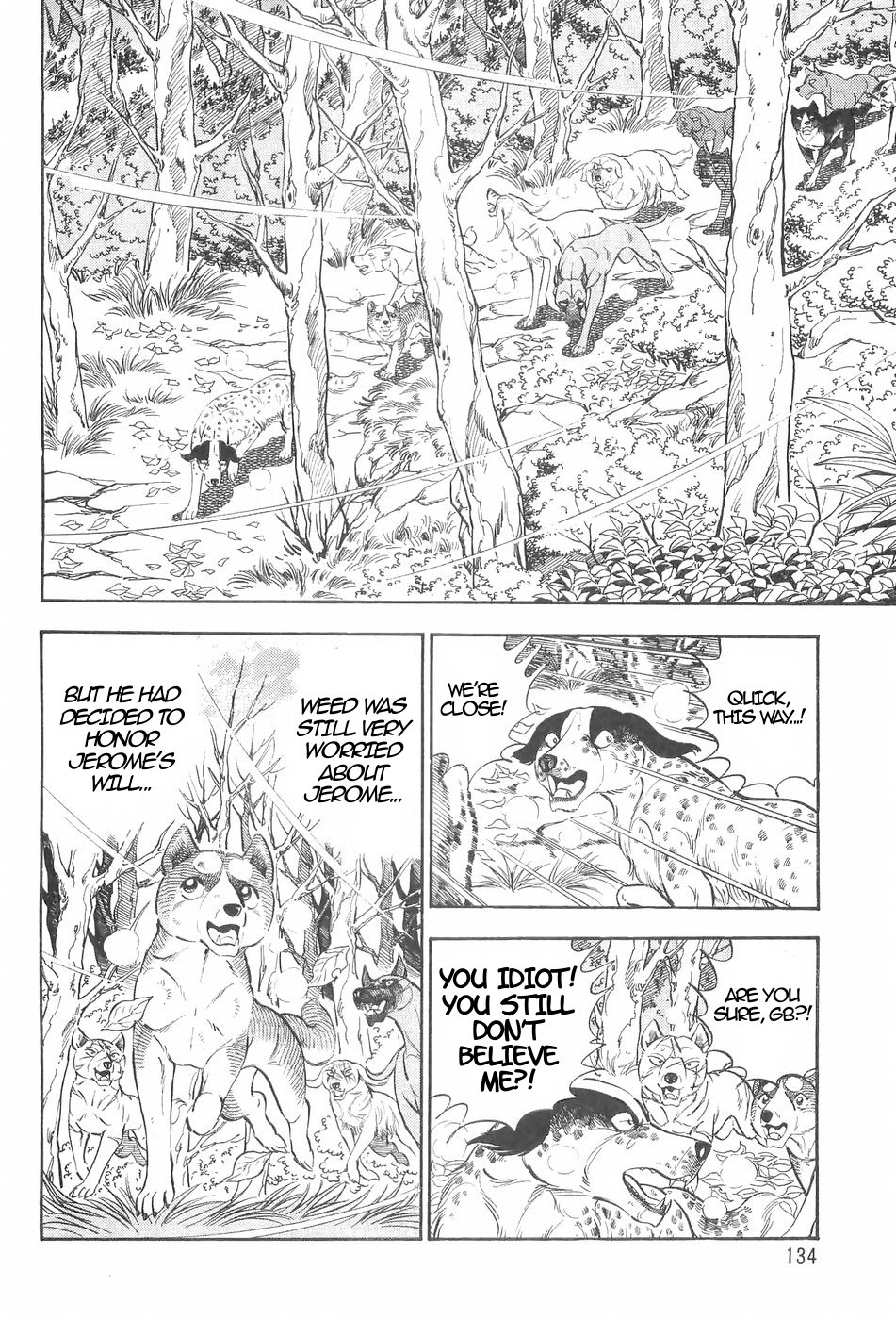 Ginga Densetsu Weed Chapter 126 page 17 - Chapter 126: Same Breed Showdown